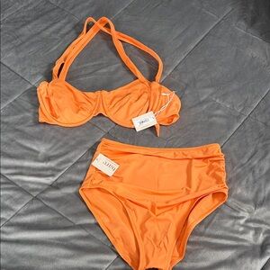 Orange Bikini Set